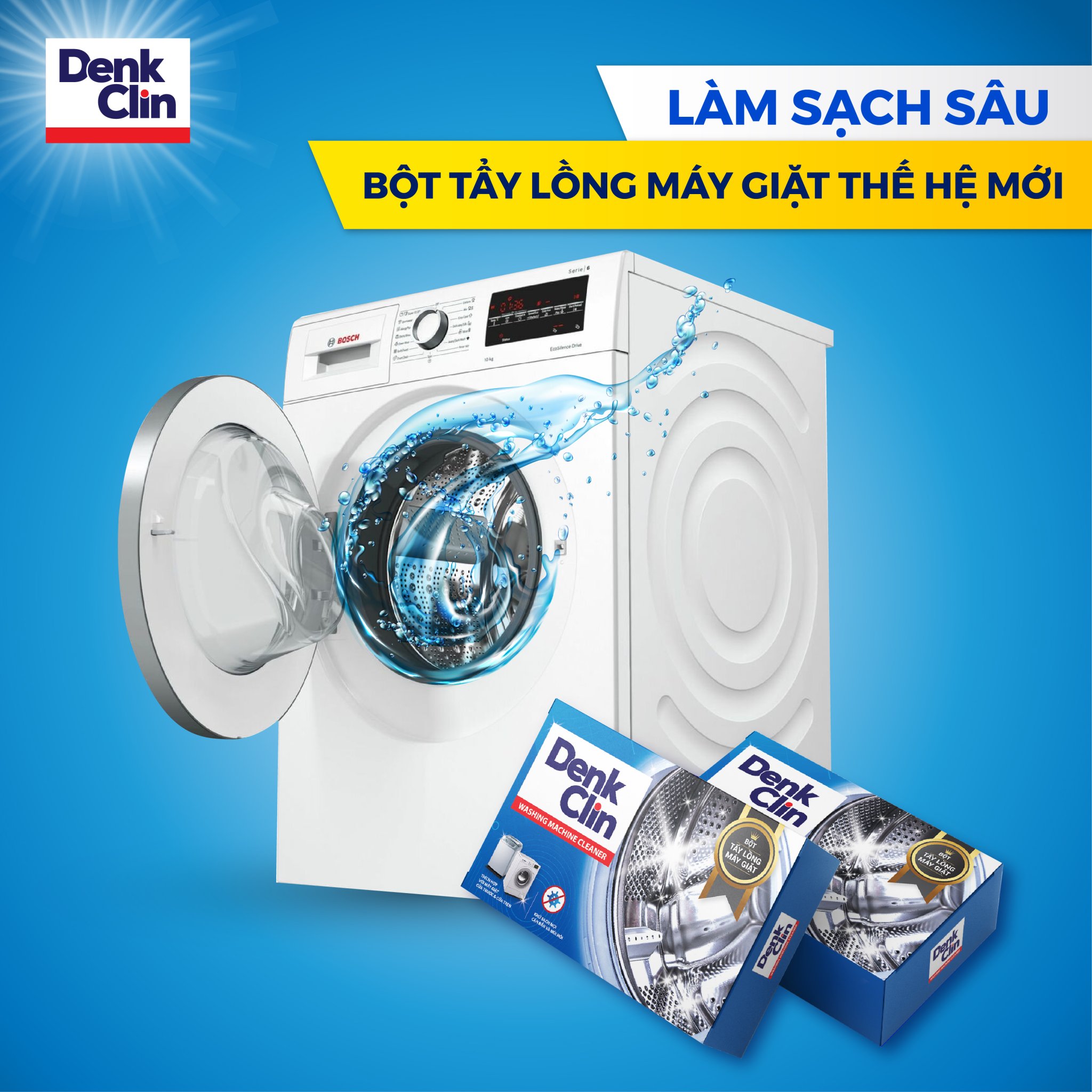 Tẩy lồng máy giặt