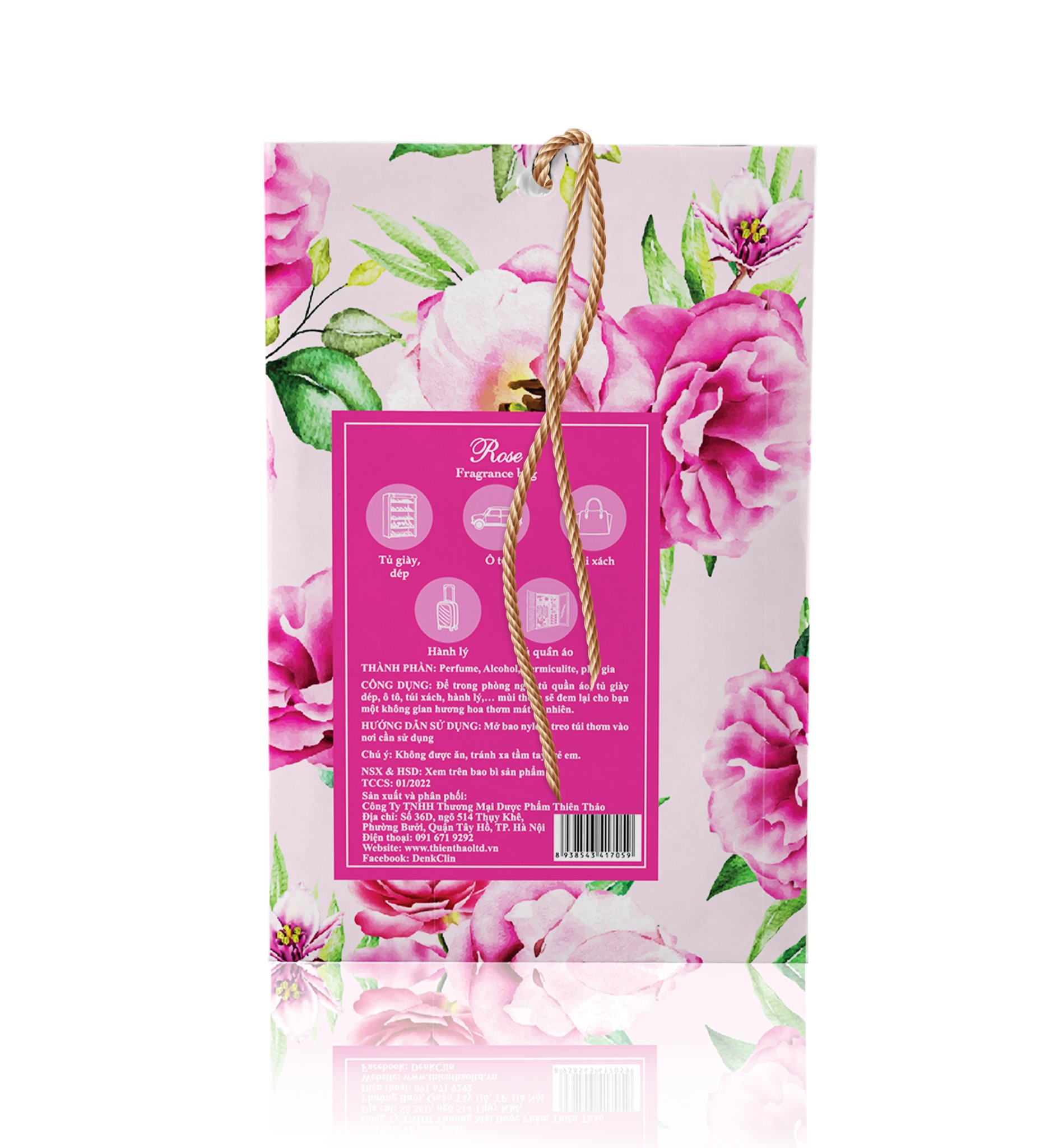 Túi thơm rose